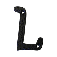 Letter IR830 Vintage, Serif House Letter, Black