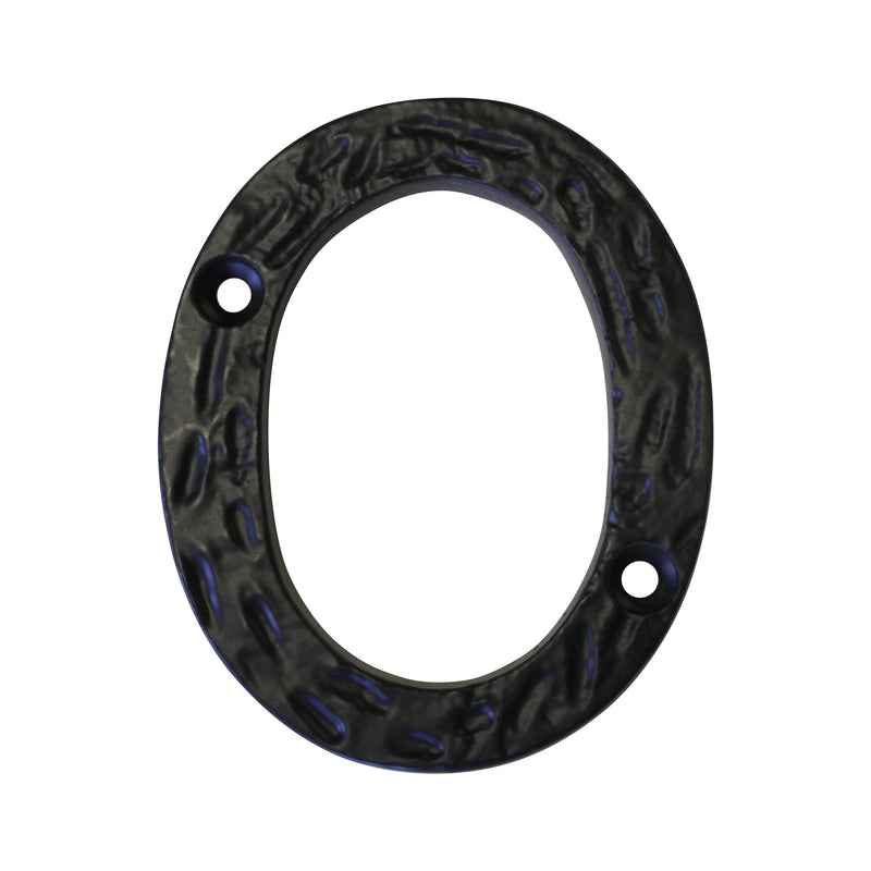 Letter IR830 Vintage, Serif House Letter, Black