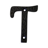 Letter IR830 Vintage, Serif House Letter, Black