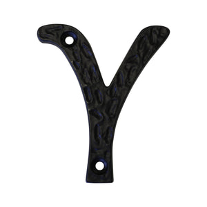Letter IR830 Vintage, Serif House Letter, Black