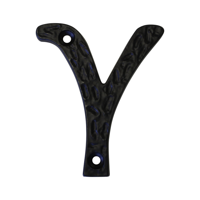 Letter IR830 Vintage, Serif House Letter, Black