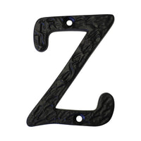 Letter IR830 Vintage, Serif House Letter, Black