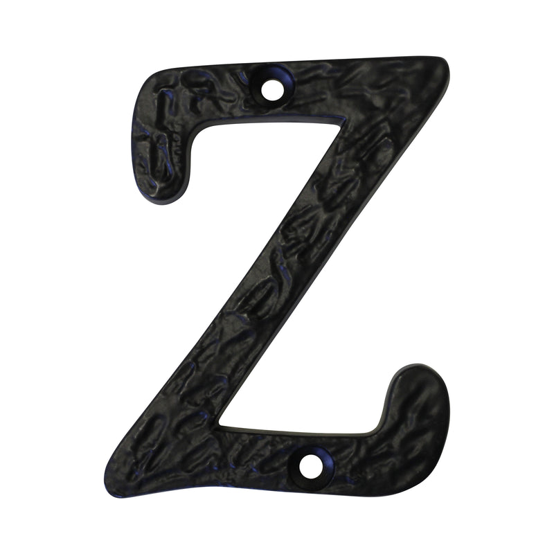 Letter IR830 Vintage, Serif House Letter, Black