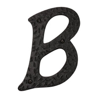 Letter IR860 Vintage, Serif House Letter, Black