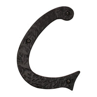 Letter IR860 Vintage, Serif House Letter, Black