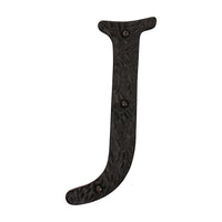 Letter IR860 Vintage, Serif House Letter, Black