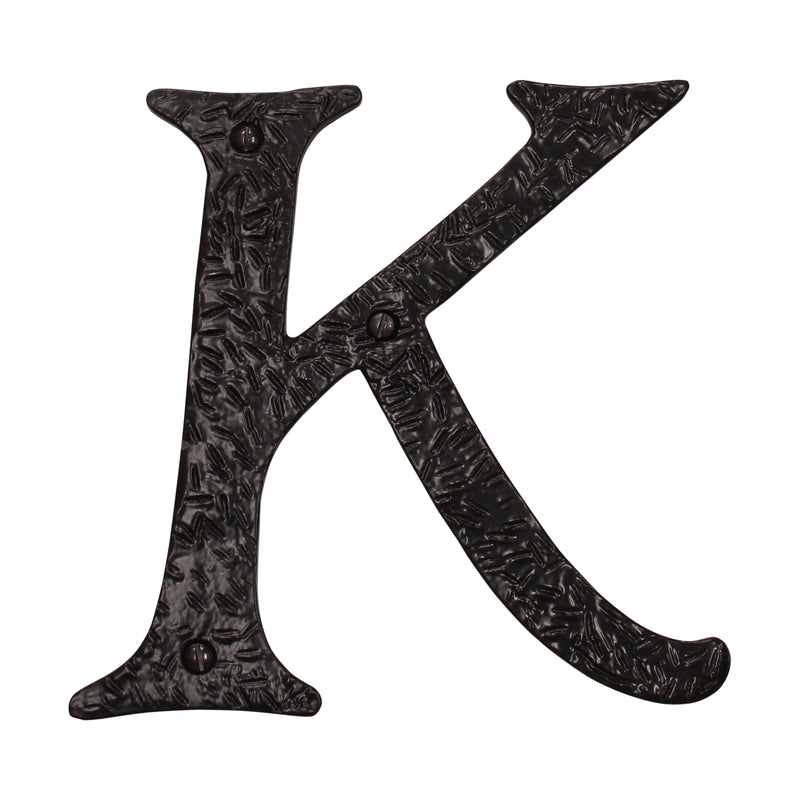 Letter IR860 Vintage, Serif House Letter, Black