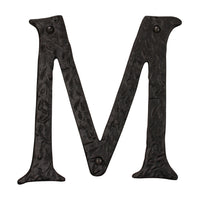 Letter IR860 Vintage, Serif House Letter, Black