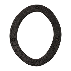 Letter IR860 Vintage, Serif House Letter, Black