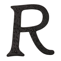 Letter IR860 Vintage, Serif House Letter, Black
