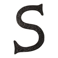 Letter IR860 Vintage, Serif House Letter, Black