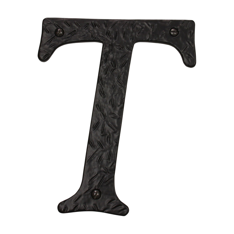 Letter IR860 Vintage, Serif House Letter, Black