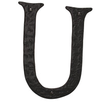 Letter IR860 Vintage, Serif House Letter, Black