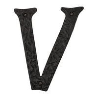 Letter IR860 Vintage, Serif House Letter, Black