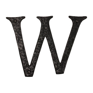 Letter IR860 Vintage, Serif House Letter, Black