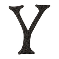 Letter IR860 Vintage, Serif House Letter, Black