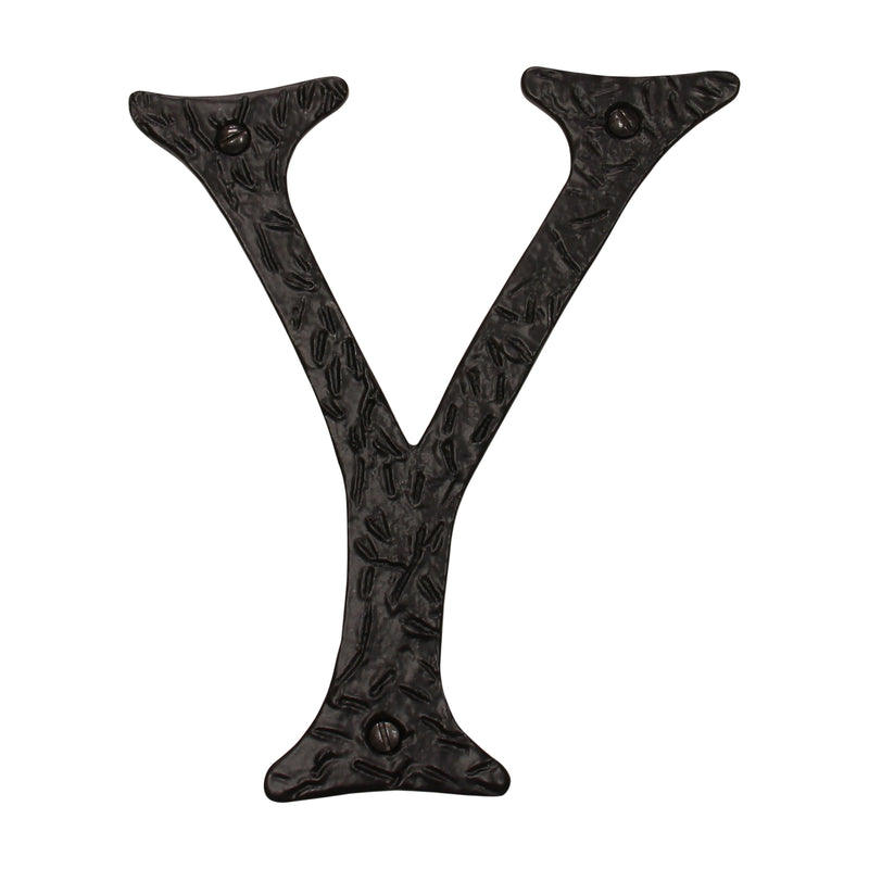 Letter IR860 Vintage, Serif House Letter, Black