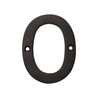 Number BR2270 Modern, Serif House Number, Oil Bronzed Black