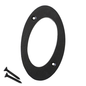 Number IR530 Vintage, Serif House Number, Black