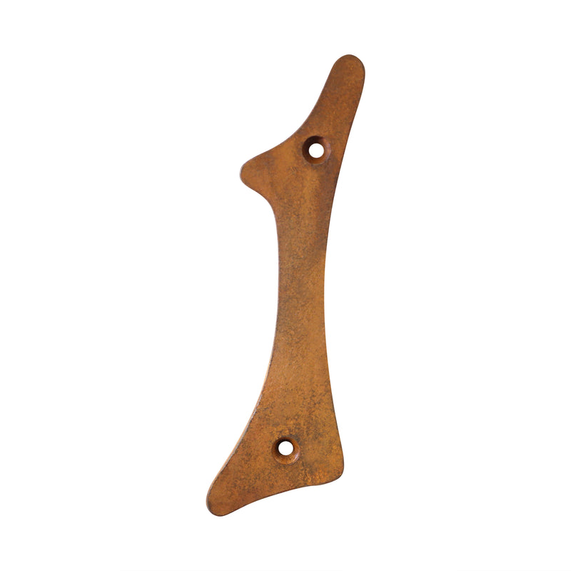 Number IR530 Vintage, Serif House Number, Rust