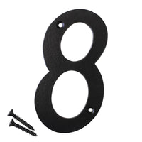 Number IR530 Vintage, Serif House Number, Black