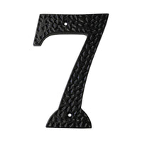 Number IR831 Modern, Serif House Number, Black